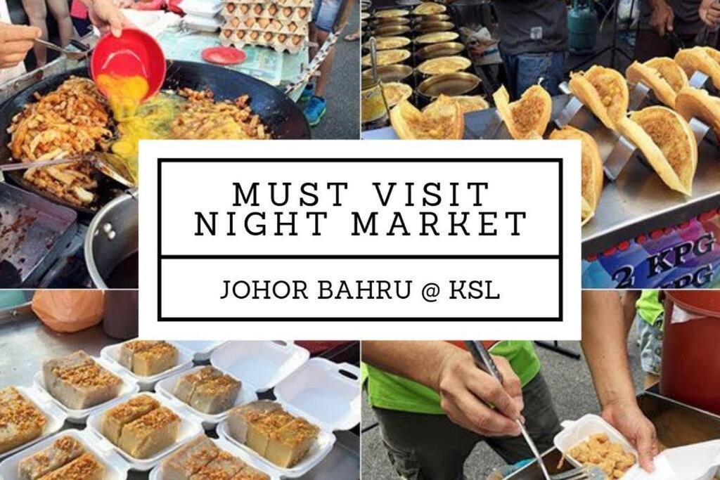 Abhome "Summer Suite" #Ksl D'Esplanade #Ksl City Mall #Water Theme Park #Jb Johor Bahru Eksteriør billede